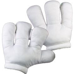 Cartoon Hands White