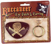 Buccaneer Eye Patch and Earrings