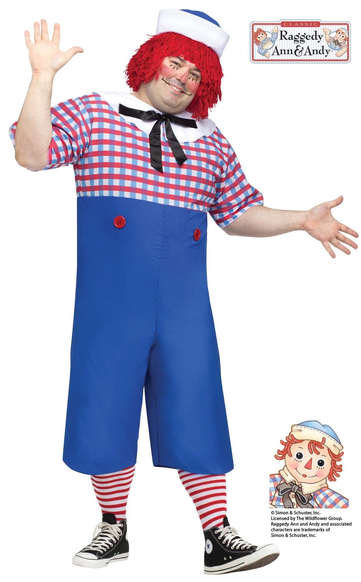 Raggedy Andy Plus Size