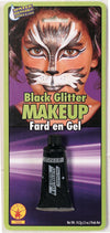 Black Glitter Gel Makeup