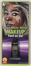 Pearl Whte Glitter Makeup