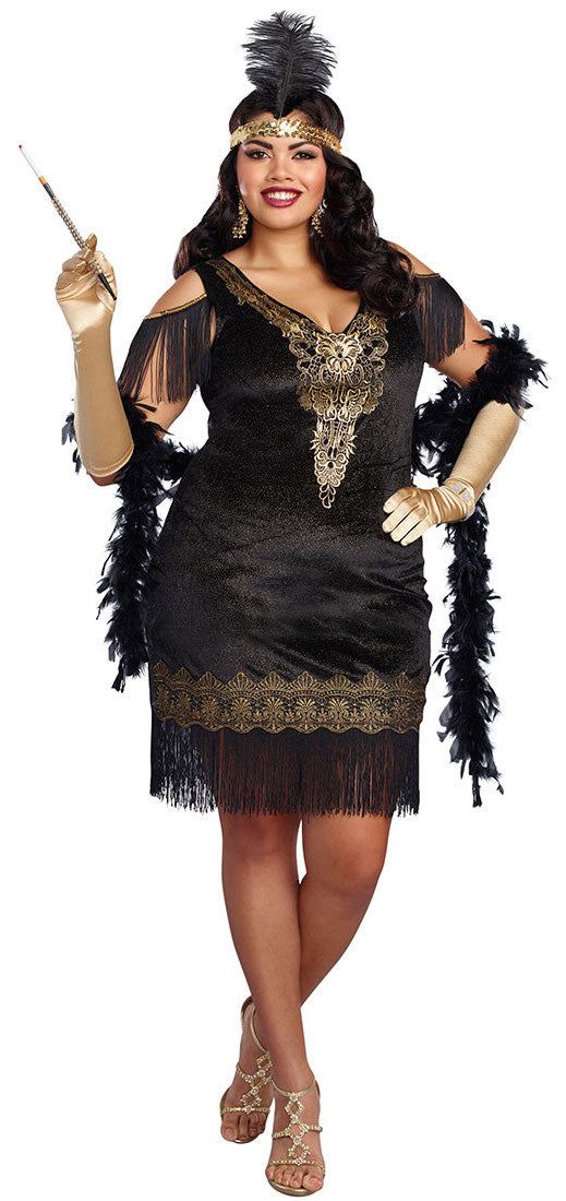 Swanky Flapper Plus Size