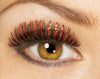 Tinsel Eyelashes Large Red and Black