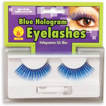 Hologram Eyelashes Blue