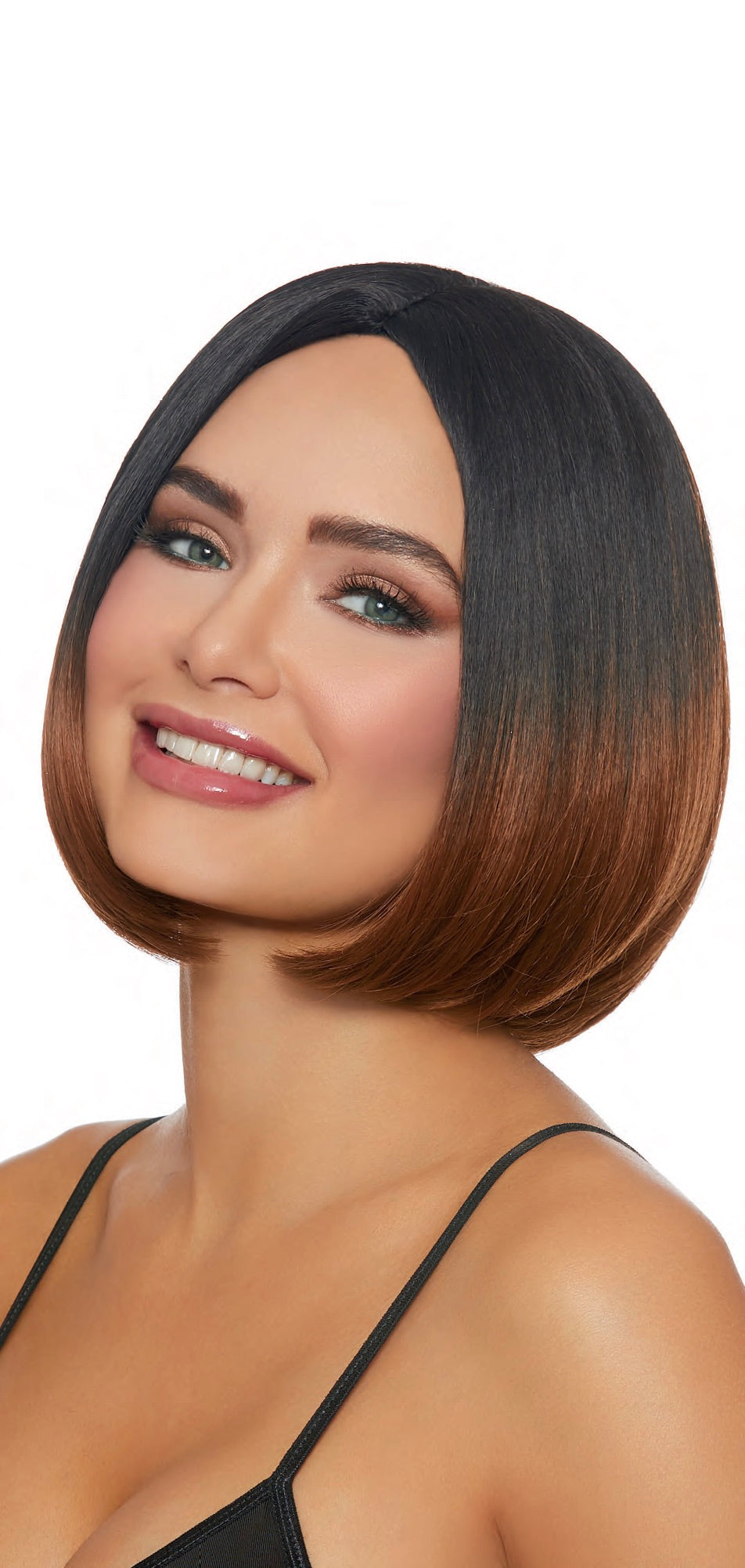 Mid-Length Ombré Bob Wig