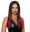 Long Straight Ombré Wig