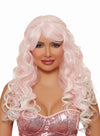 Light Pink White Ombre Wig