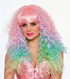 Rainbow Curly Wig