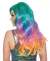 Jewel Tone Rainbow Wig