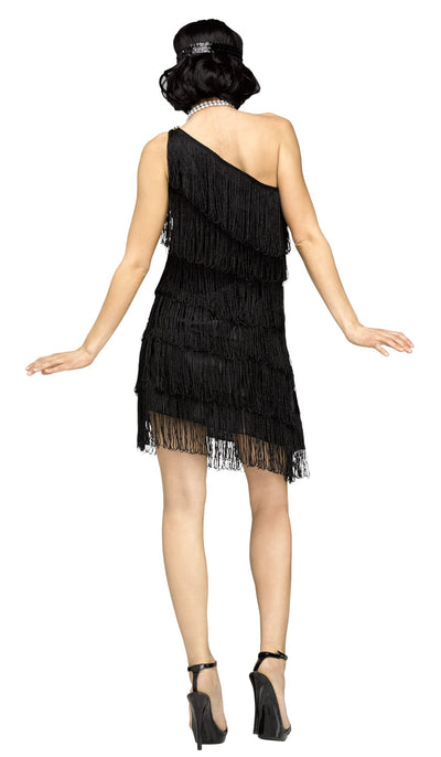 Shimmery Flapper Black