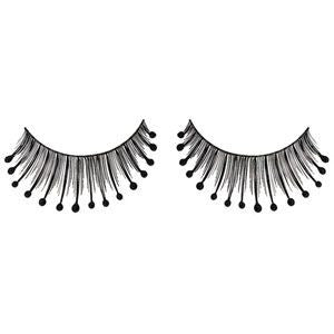 Beaded Tip Eyelashes Black