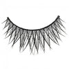 Cross Lashes with Glitter Eyelashes Silver