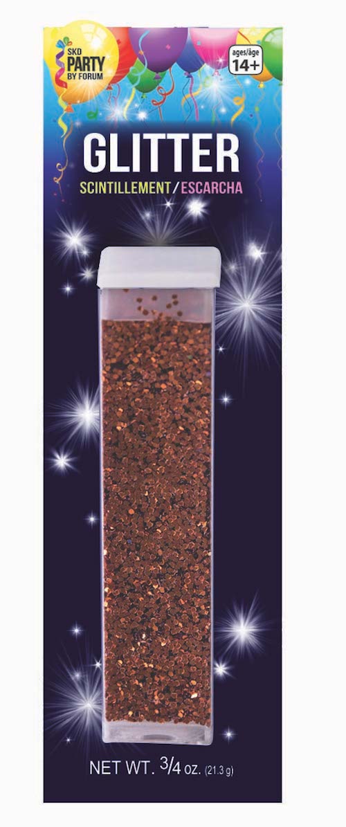3/4 oz Tube Glitter Bronze
