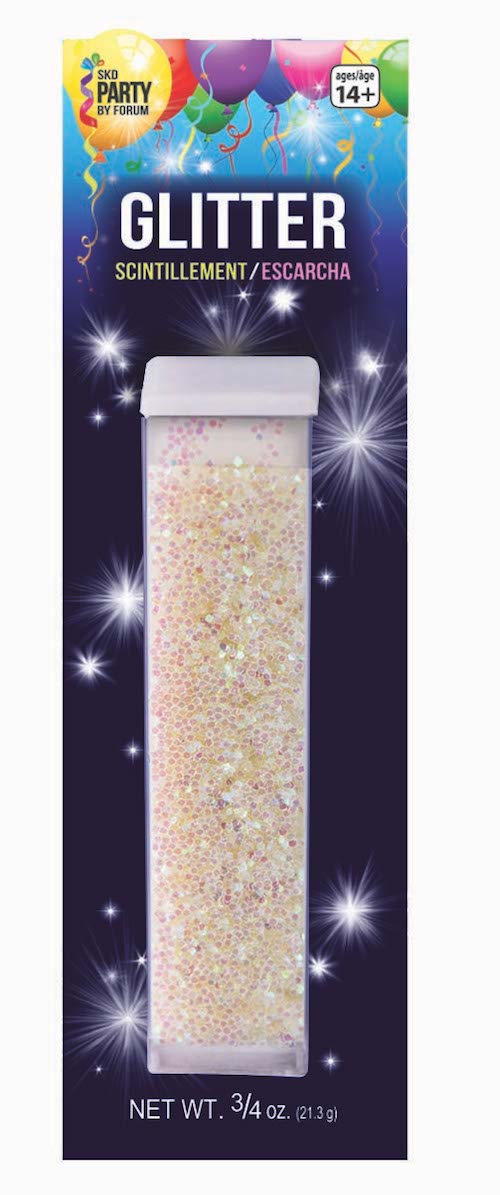 3/4 oz Tube Glitter Crystal