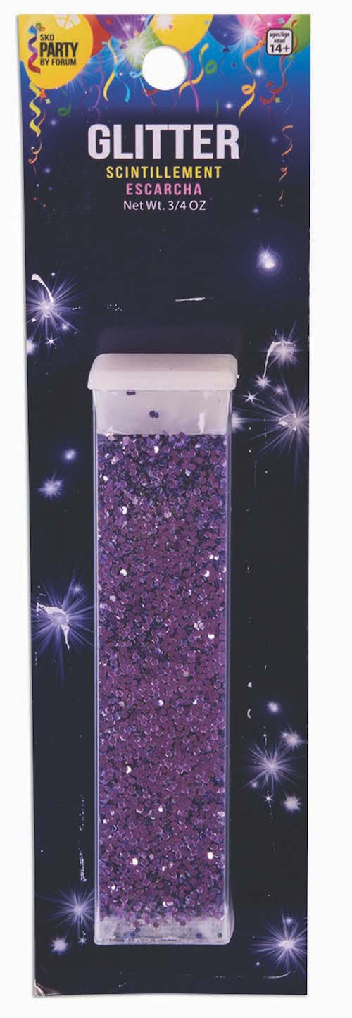 3/4 oz Tube Glitter Lavender