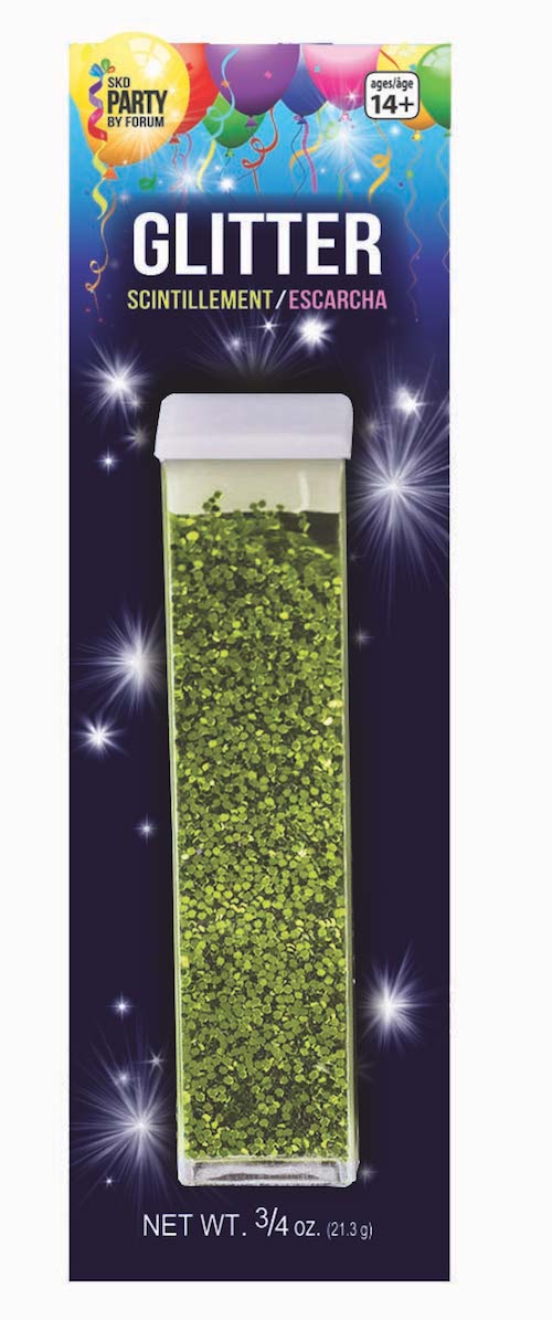 3/4 oz Tube Glitter Lime