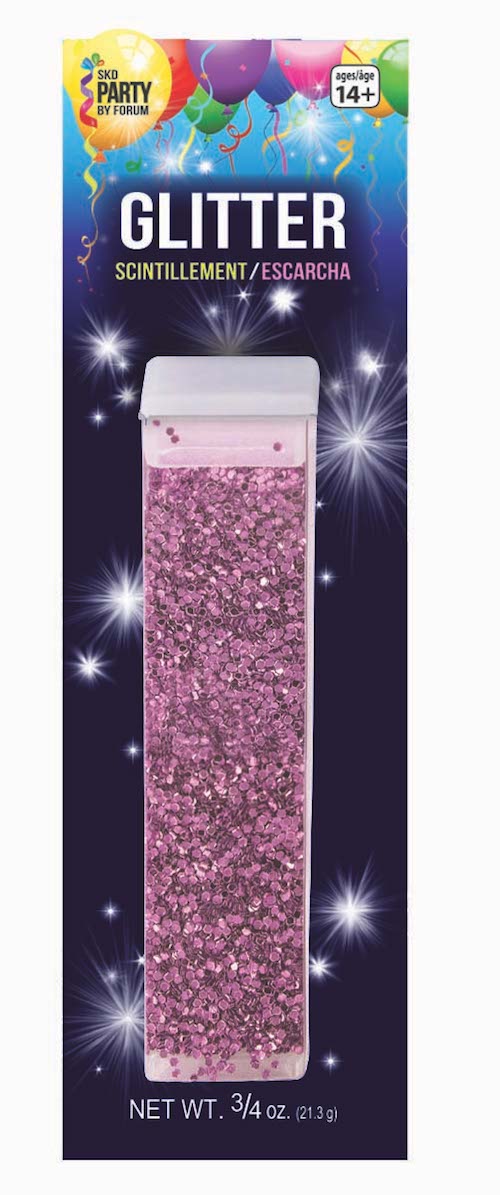 3/4 oz Tube Glitter Pink