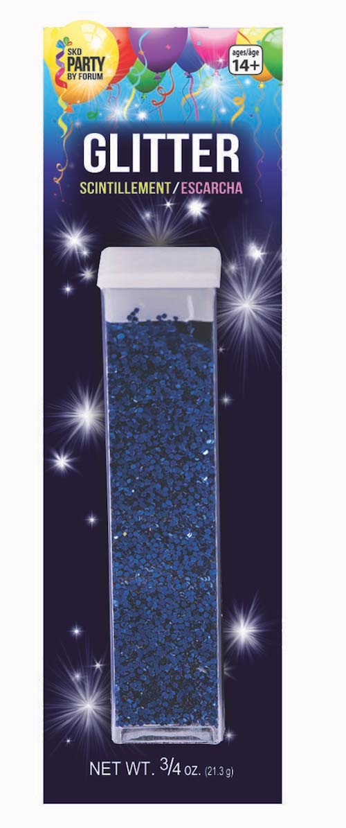 3/4 oz Tube Glitter Royal Blue