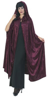 Velvet Gothic Cape Burgundy