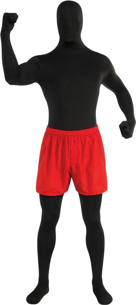 Red 2nd Skin Boxer Short