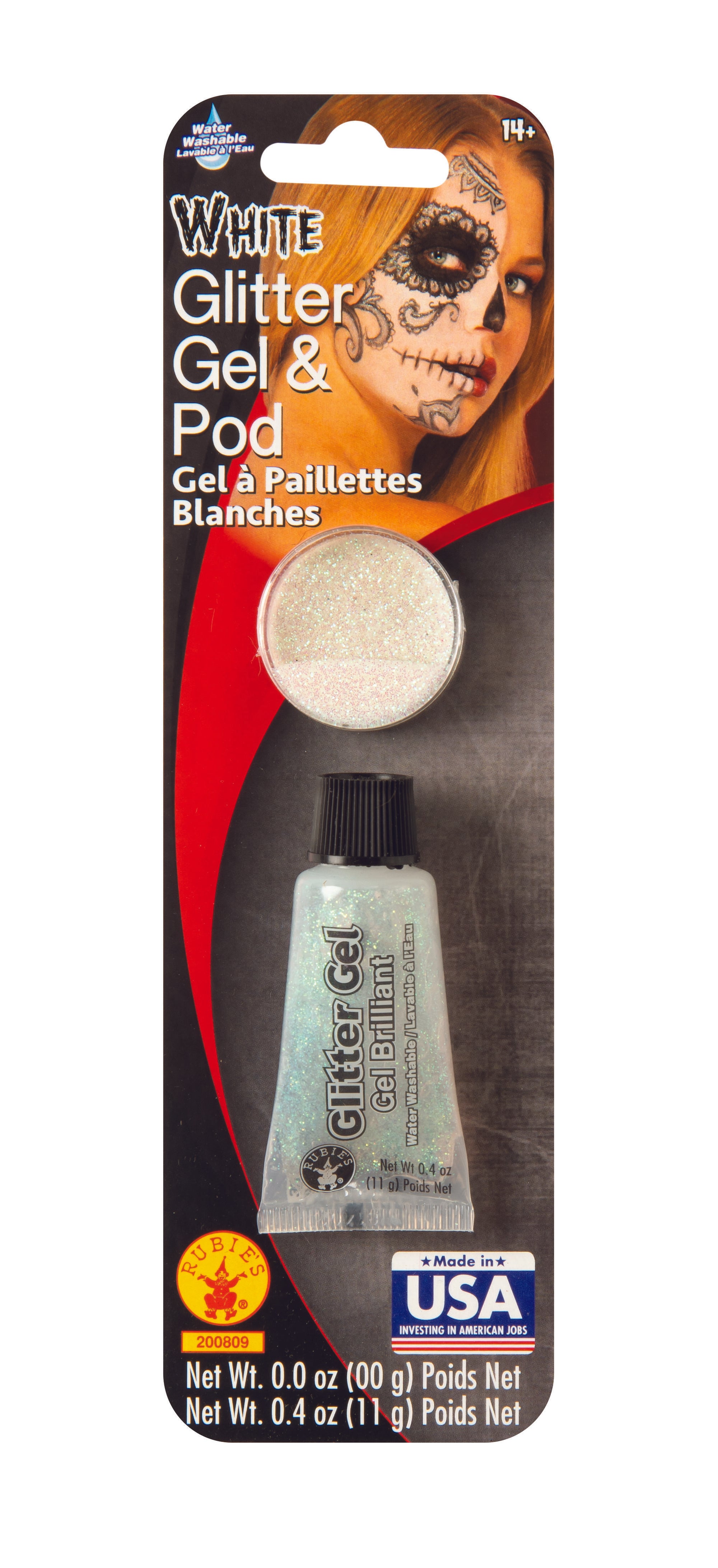 Glitter Gel Kit - White