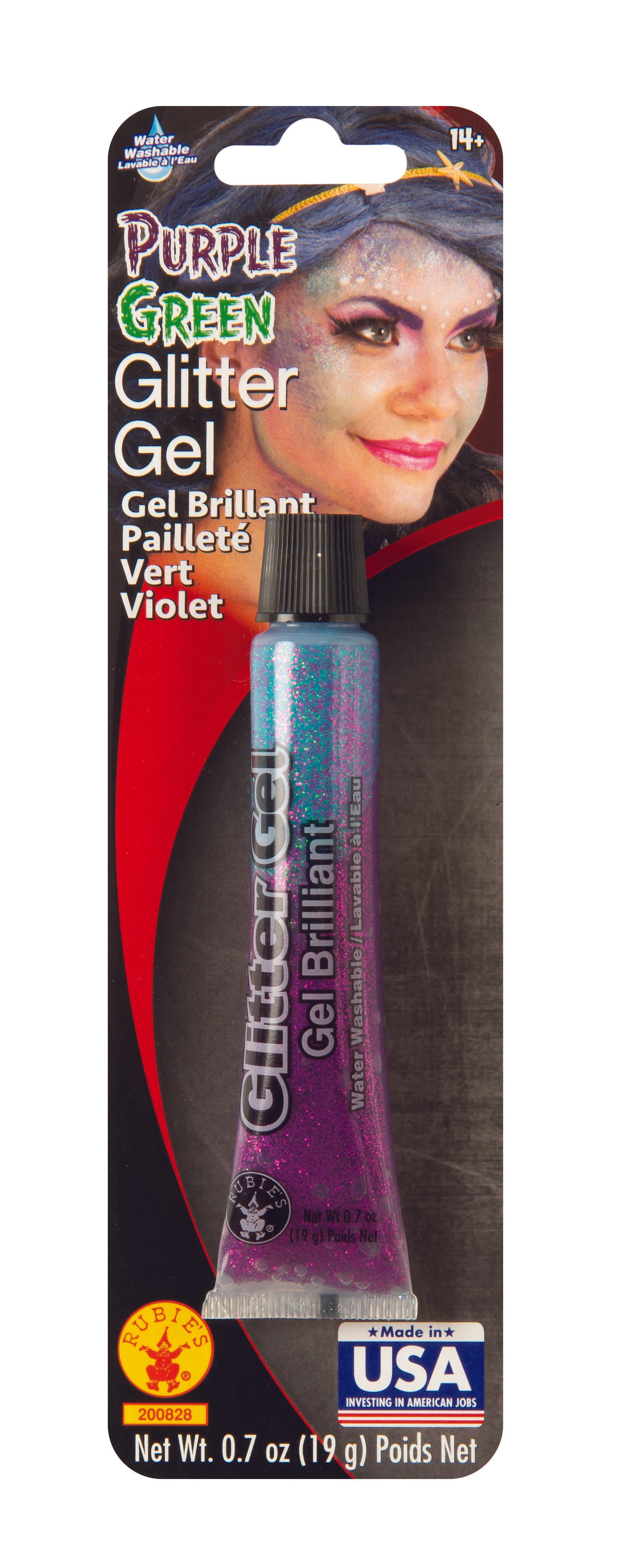 Glitter Gel - Purple/Green