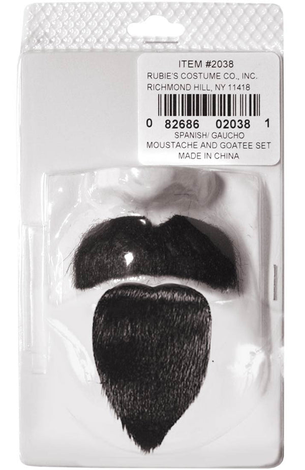 Spanish Goatee and Moustache Set - Mystique Costumes