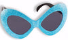Mod Glitter Glasses Turquoise
