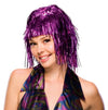 Short Tinsel Wig Purple