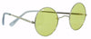 70's Round Glasses Green