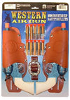 Western Air Pistol Double Holster Set