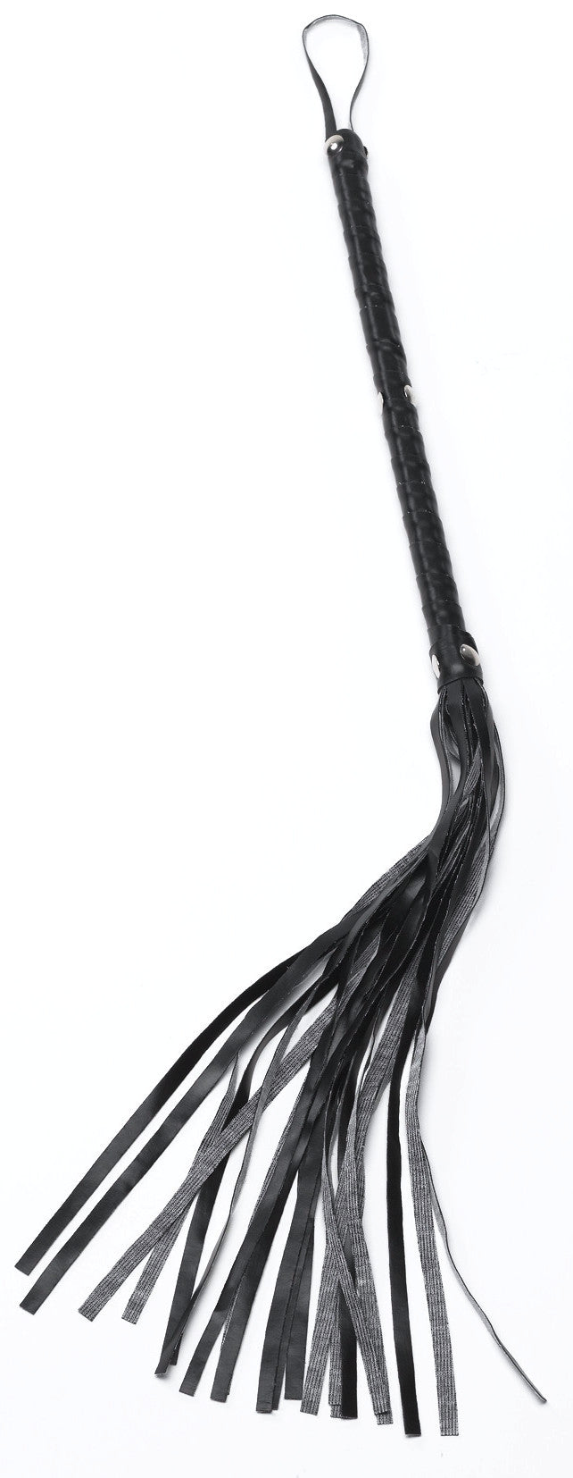 Cat O' Nine Tail Whip Black