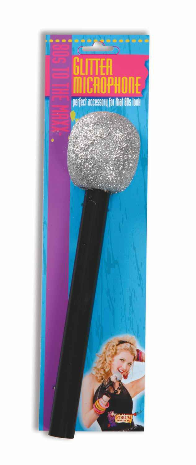 Glitter Microphone Silver
