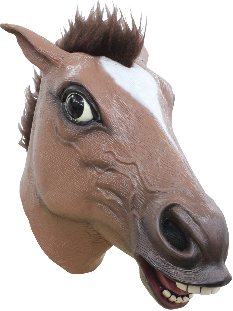 Horse Brown Mask
