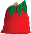 Velvet Santa Bag with Bell