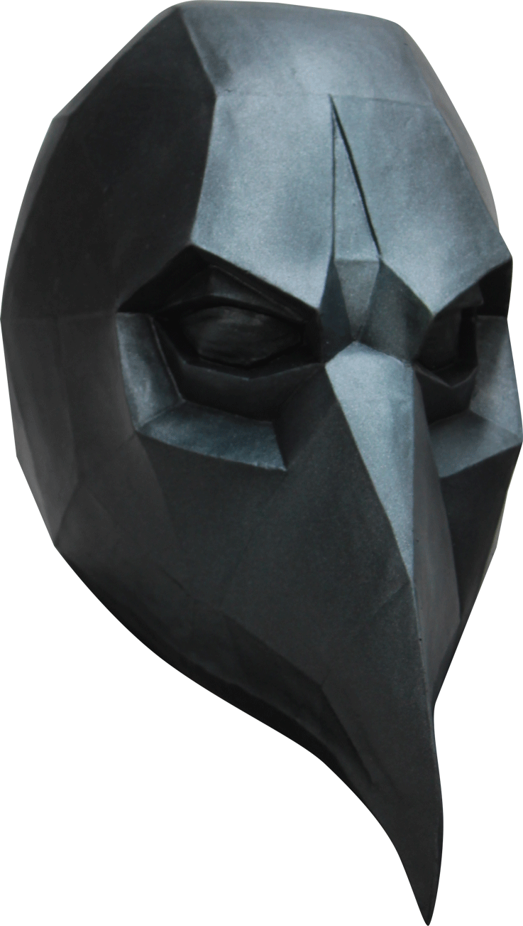 Low Poly Crow Mask