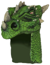 Dragon Helmet Green