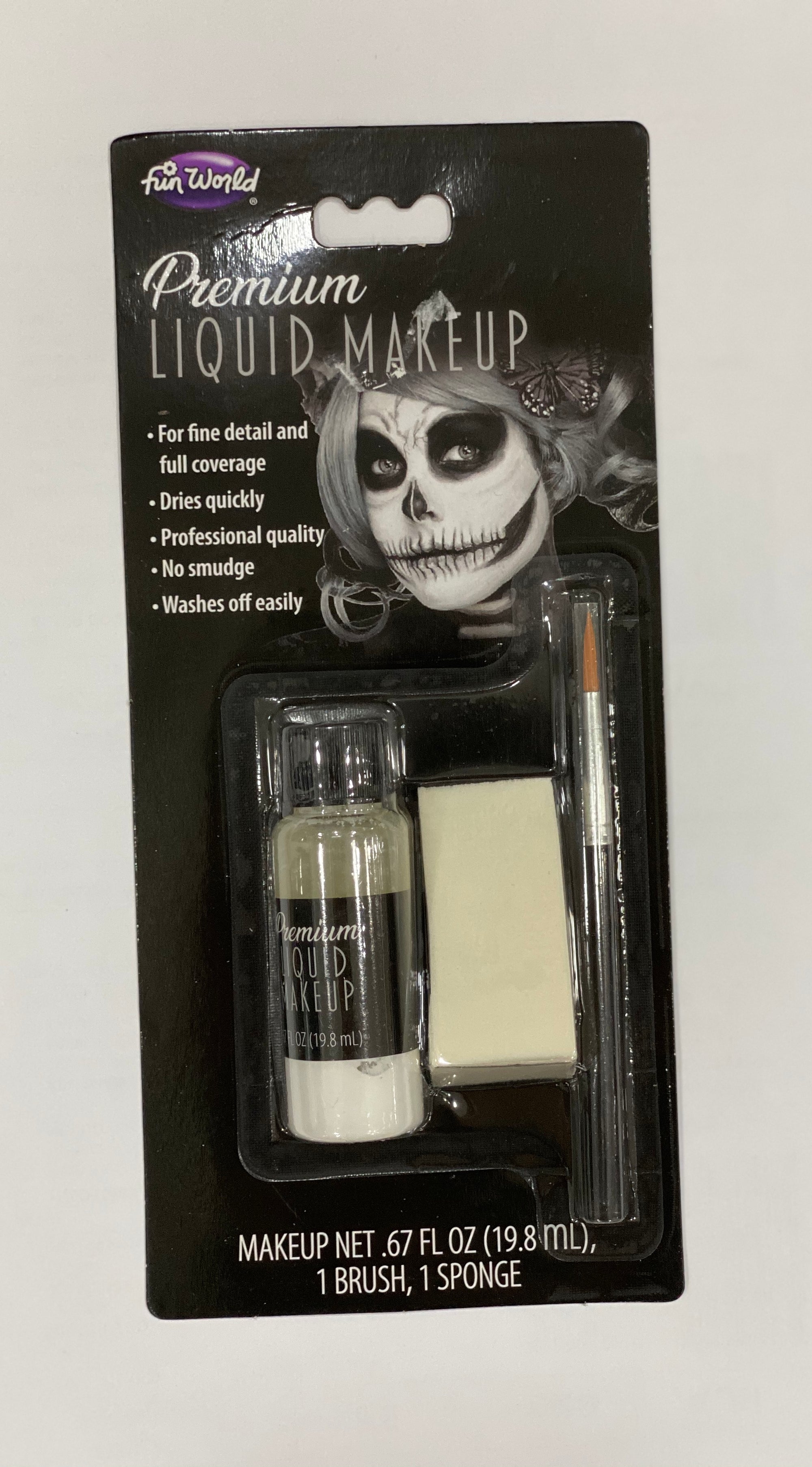 White Liquid Makeup .67 oz. Bottle