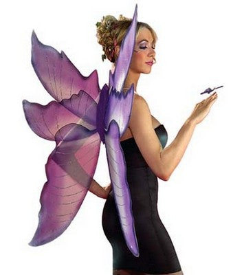 Fairy Wings Purple/Silver