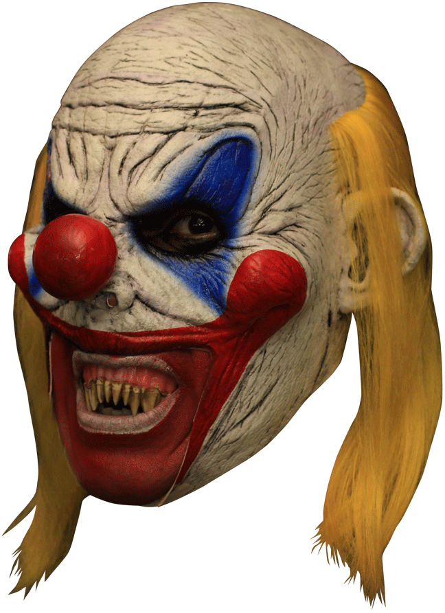 Clooney Clown Mask