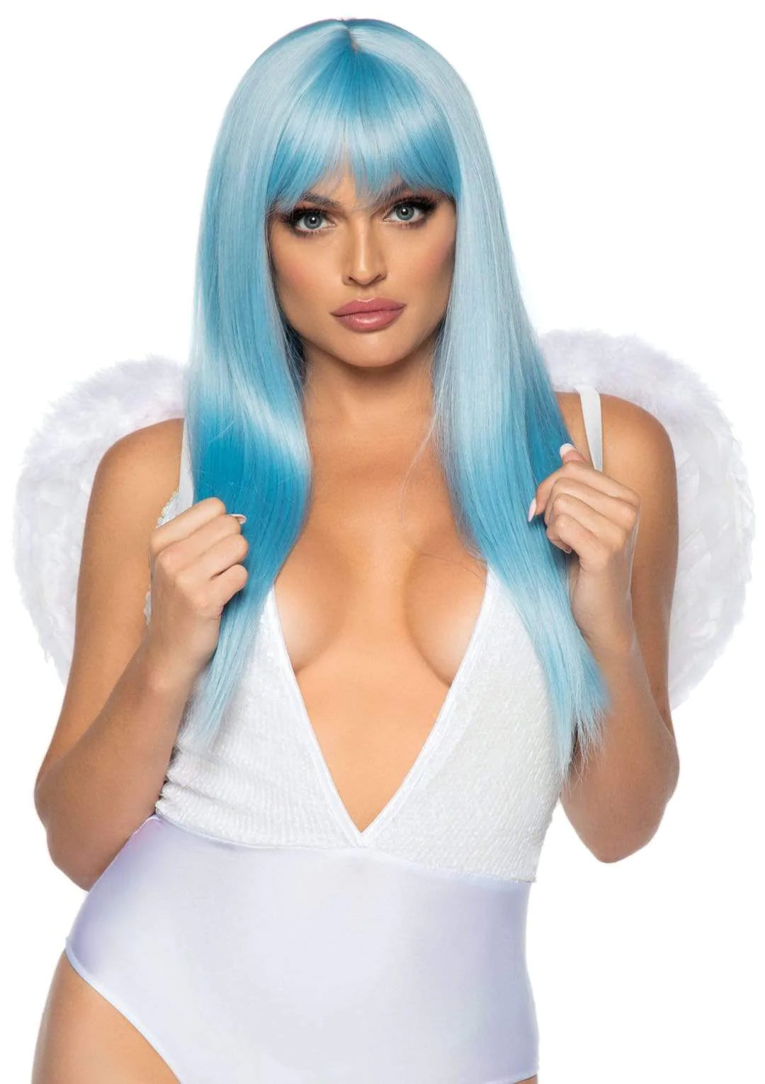 Marabou Trimmed Feather Angel Wings