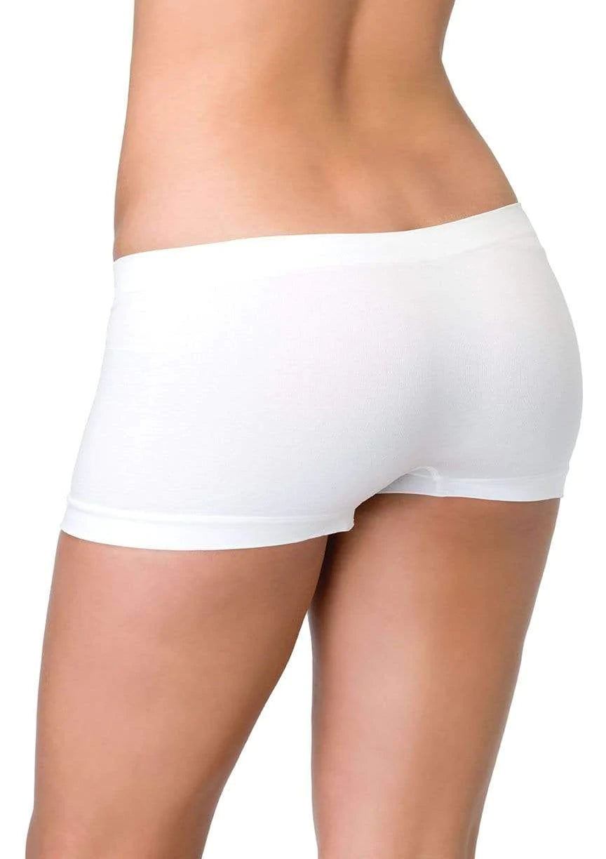 Seamless Boyshorts White