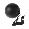 Police Force Ball and Chain Black