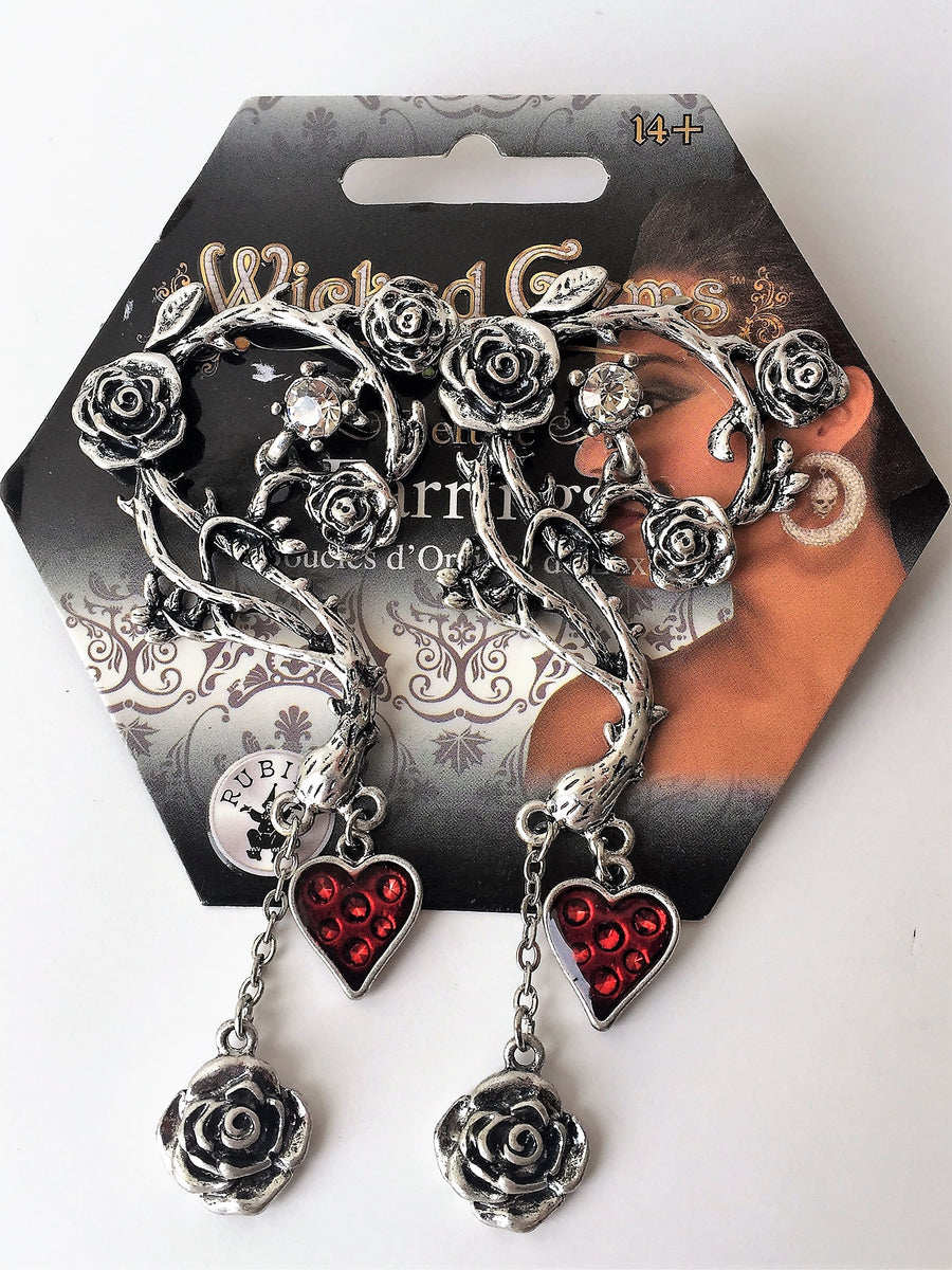 Bed of Blood Rose Ear Wrap
