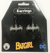 Batgirl Rhinestone Earrings
