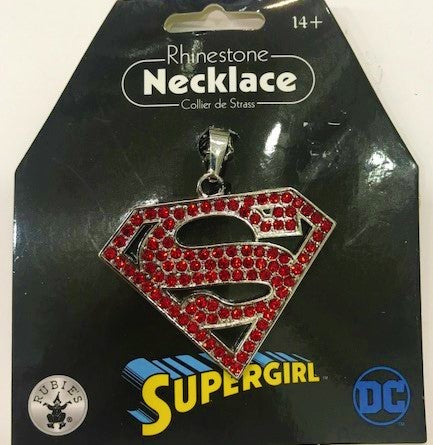 Supergirl Rhinestone Necklace