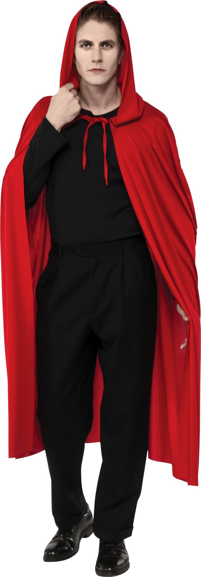 Full Length Cape with Hood Red
