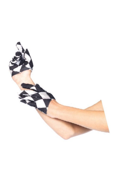 Harlequin Mini Cropped Gloves