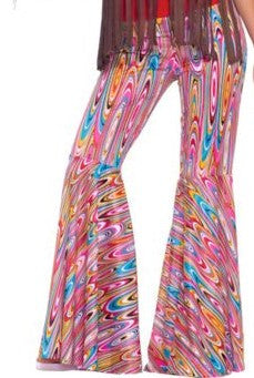 Wild Swirl Bell Bottom Pants