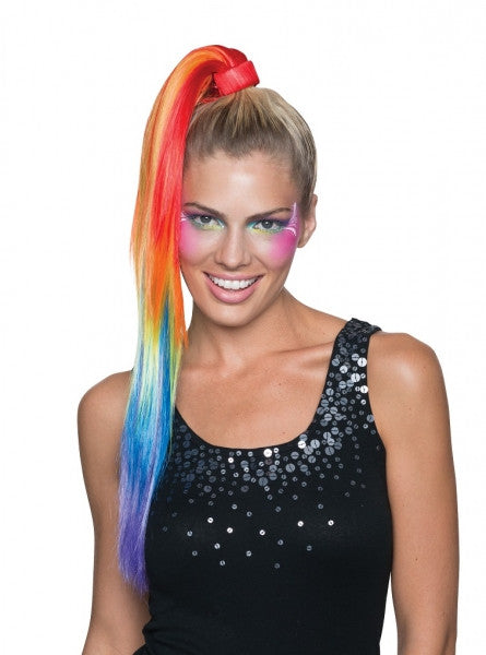 Ponytail Clip Rainbow